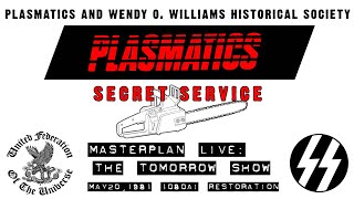 PLASMATICS MASTERPLAN LIVE MAY 20 1981 TOMORROW SHOW [upl. by Aniral]