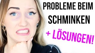 3 PROBLEME beim SCHMINKEN  LÖSUNGEN  TheBeauty2go [upl. by Klute]