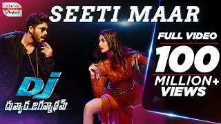 SeetiMaar  Full Telugu Video Song  DJ Songs Telugu  Allu Arjun  Pooja Hegde  DSP [upl. by Riebling]