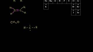 Dot structures II Multiple bonds  Structure and bonding  Organic chemistry  Khan Academy [upl. by Goulder]