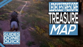 Assassins Creed Valhalla Ledecestrescire Treasure Hoard Map Guide [upl. by Enirual]