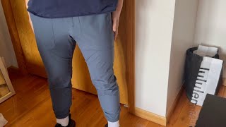 LULULEMON ABC JOGGER  DAILY WEAR  REVIEW  1 YEAR [upl. by Ayekan]