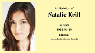 Natalie Krill Movies list Natalie Krill Filmography of Natalie Krill [upl. by Spiegel]