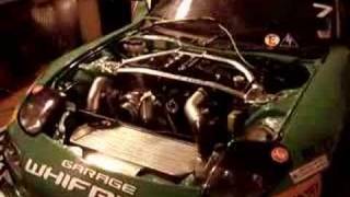 Garage Whifbitz Time Attack RX7 at the dyno [upl. by Nhguaved]