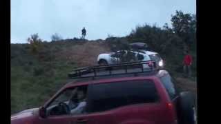 Dacia Duster vs Nissan Terrano  Off Road Climb [upl. by Launce]