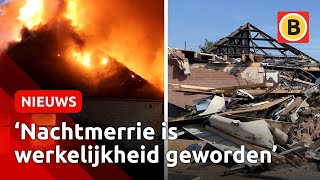 Felle uitslaande brand legt restaurant in Schaijk in as  Omroep Brabant [upl. by Anayet520]