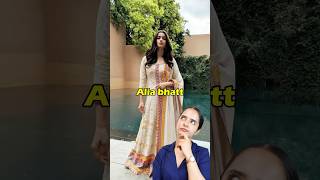 Alia Bhatt is just 5’1 😨 youtubeshorts [upl. by Nuahsak]