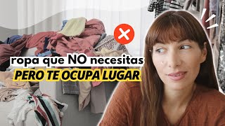 33 cosas que puedes sacar YA mismo de tu ARMARIO para AHORRAR ESPACIO 👚📦 ¡No Necesitas Esta Ropa ❌🧺 [upl. by Nalloh]