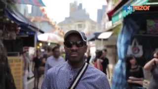 Stephen Wiltshire tours Singapore Chinatown [upl. by Sena614]