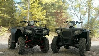 500Class Shootout Honda VS Polaris [upl. by Carolynne]