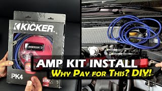 How To Install an Amp Wiring Kit [upl. by Ived]