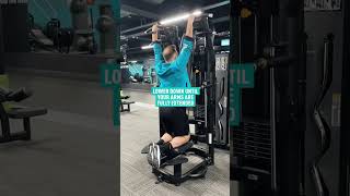 The assisted pull up machine is a great piece of kit to help target your lats amp your traps PureGym [upl. by Takken]