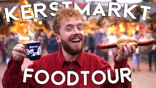 Heerlijke FOODTOUR op de KERSTMARKT in DUITSLAND 🎄🌭 [upl. by Ydrah130]