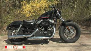 HarleyDavidson FortyEight 2010 Motortest [upl. by Yenot]