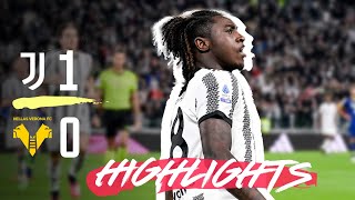 Highlights Juventus 10 Verona  Kean stunts Verona [upl. by Errot957]