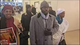 Arrivée de Thierno Moulé sow à Paris hoo li dawna yaram [upl. by Jasmina914]