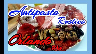 ANTIPASTO RUSTICO TYPICAL ITALIAN STARTERS [upl. by Aseeral390]