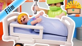 SCHLIMME UNTERSUCHUNG in KINDERKLINIK  FAMILIE Bergmann 106  Playmobil Film deutsch Geschichte [upl. by Suiravaj]