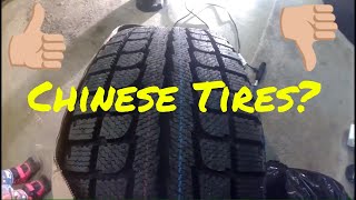 Installing Chinese Tires  Maxtrek Trek M7  Review in other video [upl. by Mario]