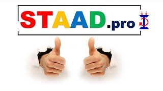 STAADpro Tutorials  Software Application Lab VTU [upl. by Yentrok427]