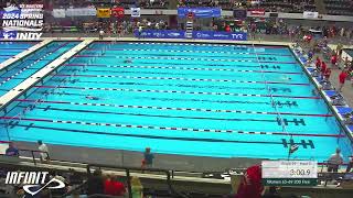 Womens 200 Freestyle Odd Heats 1  39 USMS 2024 Spring Nationals Indianapolis IN [upl. by Jammin]