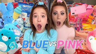 ULTIMATE PINK 💗 VS BLUE 💙 SHOPPING CHALLENGE [upl. by Waldon]