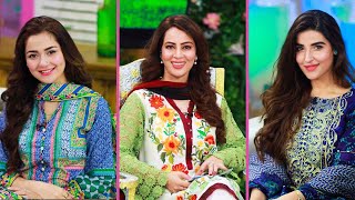 Film Janaan Cast in Ek Nayee Subh With Farah  31 August  Armeena Rana Khan [upl. by Norok]