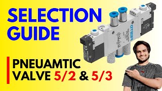 Complex pneumatic circuit  double acting actuator [upl. by Enneibaf]