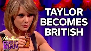 Taylor Swift Becomes A Tad Bit More British With Alan  Full Interview  Alan Carr Chatty Man [upl. by Devinna]