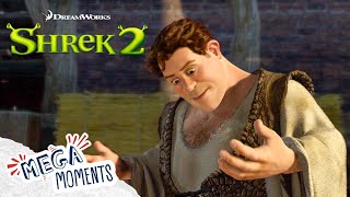 Shrek Becomes Human 😱  Shrek 2  Extended Preview  Movie Moments  Mega Moments [upl. by Lesoj]