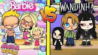 Barbie Vs Wednesday Family Avatar World Gameplay barbie wednesday avatarworld [upl. by Stag]