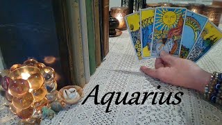 Aquarius April 2024 ❤💲 MAJOR GLOW UP Your Next Move Will Shock Them All LOVE amp CAREER Tarot [upl. by Soulier]