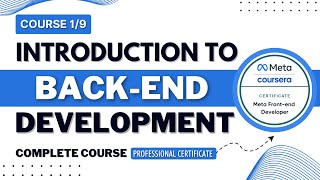 Introduction to Back End Development  Back End Development FULL COURSE  BackEnd Developer TUTORIAL [upl. by Demmahom]