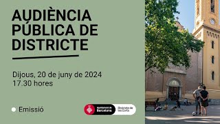 Audiència pública les Corts 20 de juny de 2024 [upl. by Ahsael]