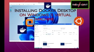 How to install Docker Desktop on Windows 11 Step by Step Tutorial [upl. by Adiene350]