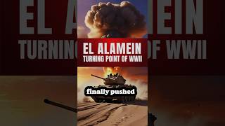 The Battle of El Alamein 🌍 WWIIVictoryshort ytshorts [upl. by Crawford72]