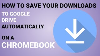 Where to download files on your Chromebook rather than in your local downloads folder in 2024 [upl. by Ihsakat]