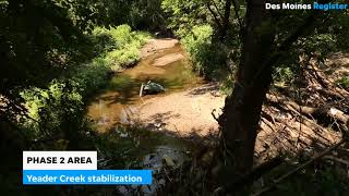 Pesticides use in restoration project along Iowa creek draws concern [upl. by Basil]