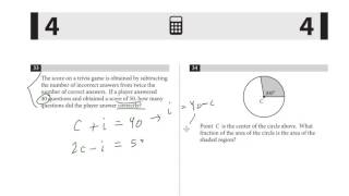 SAT Test 7 Section 4 3334 [upl. by Mauve]