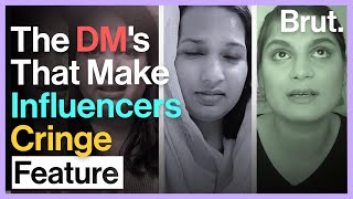 The DMs That Make Female Influencers Cringe [upl. by Nonnahsal567]