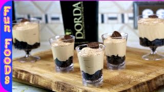 Chocolate Peanut Butter Cup Shots  How to Make Peanut Butter Alcohol Shots [upl. by Merrie538]