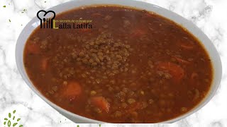 Les lentilles au Thermomix 31 TM5 TM6 العدس وجبة صحيةthermomix foodlentilles cheflallalatifa [upl. by Ulane]