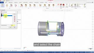 Mastercam 2019 Multiaxis Essentials Training Tutorial 4  Contour with Axis Substitution [upl. by Anagnos]