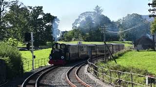 Ffestiniog Railway at Minffordd 2024 September 17 [upl. by Erdnaed730]