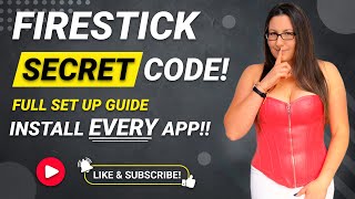 SECRET Firestick Install Code for a FULLY LOADED Firestick 👀 Download Every App [upl. by Nylynnej425]