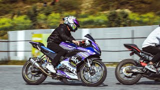 Drag Race Yamaha V3 vs V3 vs V3 [upl. by Retseh]