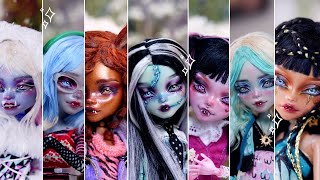 Revamping Monster high relaxing  Custom Doll Repaint  Challenges and Changes  etellan [upl. by Hcurob]