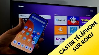 Comment diffuser lécran de son téléphone sur sa télévision Roku sans application [upl. by Leuname212]