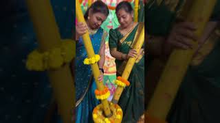 Pelli panulu shuru🥳 vizagvloggers ytshorts wedding pelli marriagevideo [upl. by Eceined]