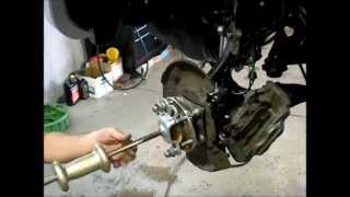 2009 Toyota Tacoma Prerunner 2WD Front Wheel Bearing Replacement [upl. by Nelly]